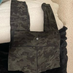 Lululemon Camo Leggings